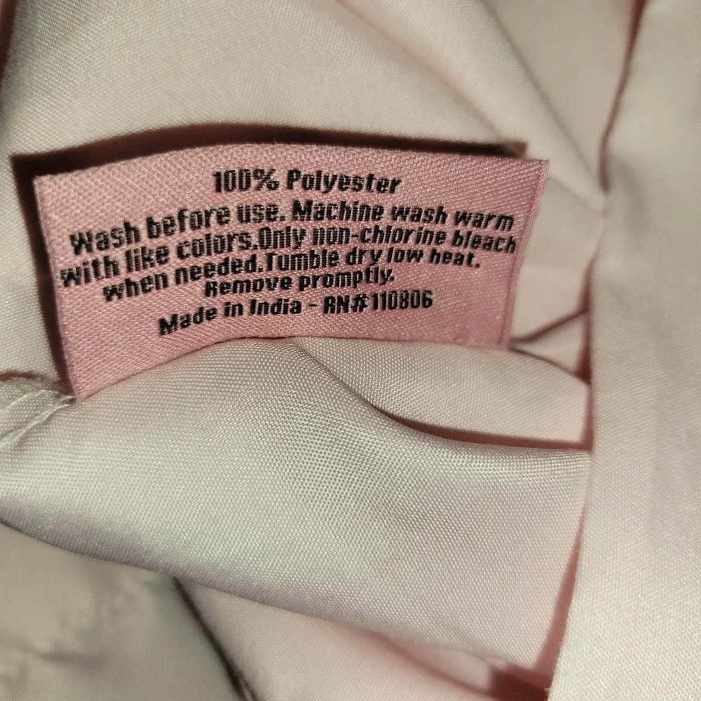 Juicy Couture Home Pretty Pastel Pink Polyester Standard Pillowcases Set of 4
